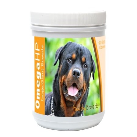 HEALTHY BREEDS Healthy Breeds 840235113676 Rottweiler Omega HP Fatty Acid Skin & Coat Support Soft Chews; 90 Count 840235113676